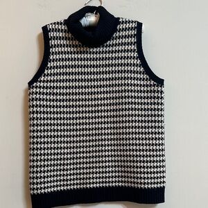 🖤 Lauren Ralph Lauren Vintage Sleeveless Turtleneck Sweater – 1X